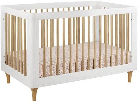 babyletto Lolly 3-in-1 Convertible Crib with Toddler Bed Conversion Kit in — image 4