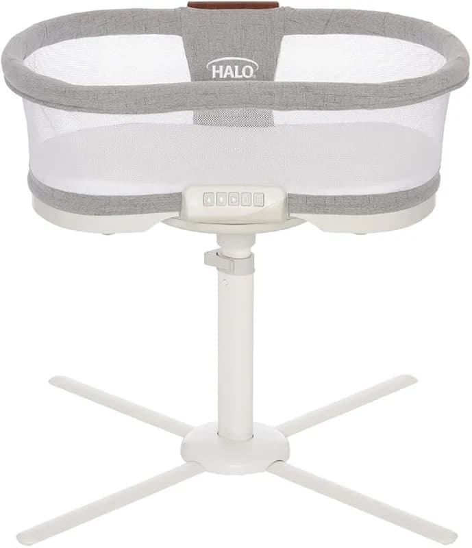 HALO BassiNest Luxe Swivel Sleeper - Over-Bed Baby Bassinet with 360° — image 3