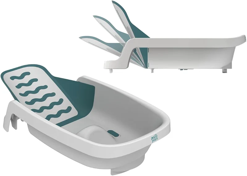 The First Years 4-in-1 Reclining Baby Bathtub – Grows-with-Baby Adjustable — image 7