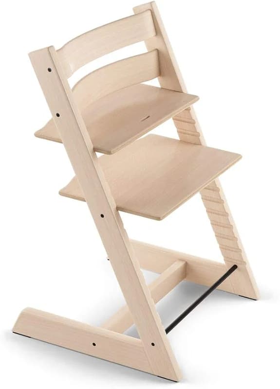 Tripp Trapp by Stokke Adjustable Wooden Natural Baby High Chair (Chair — image 3