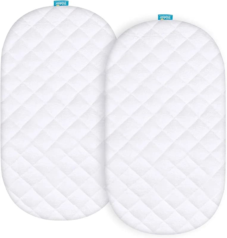 Waterproof Bassinet Mattress Pad Cover Compatible with SNOO Smart Sleeper — image 4