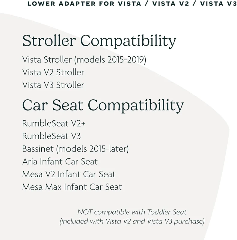 UPPAbaby Lower Adapter for Vista — image 2