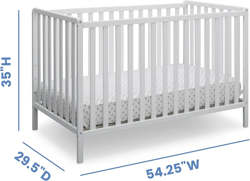 Delta Children Heartland 4-in-1 Convertible Crib - Greenguard Gold — image 2