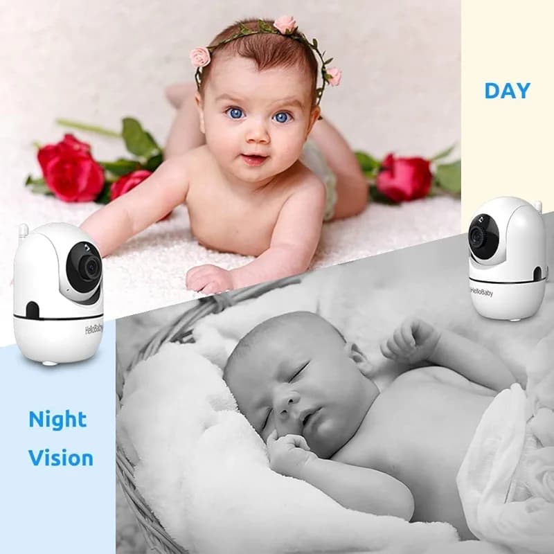 HelloBaby Upgrade 5’’ Baby Monitor with 30-Hour Battery — image 4