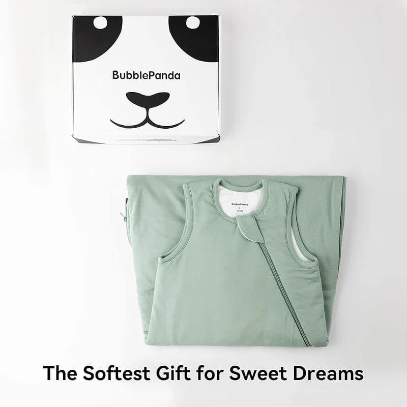 BubblePanda Rayon Made from Bamboo Sleep Sack 12-18 Months 0.5 Tog Soft — image 3