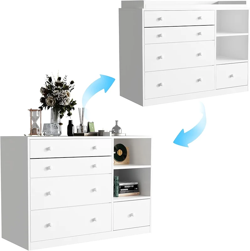 Timechee Changing Table Dresser — image 2