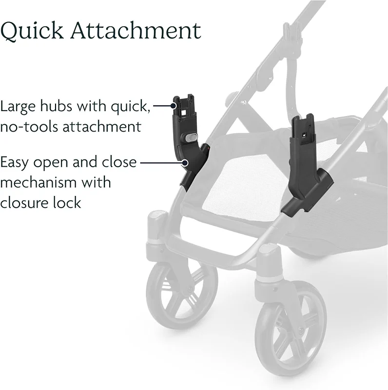 UPPAbaby Lower Adapter for Vista — image 4