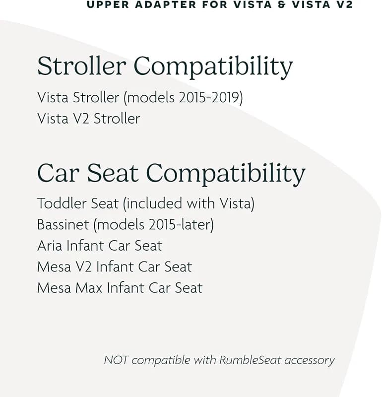 UPPAbaby Upper Adapter for Vista — image 2
