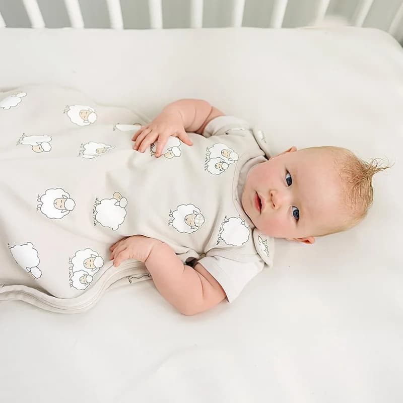 Woolino Merino Wool & Organic Cotton Baby Sleep Sack 2-24 Months – — image 2