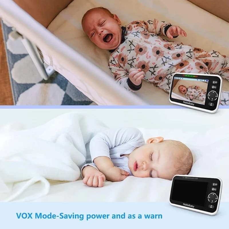 HelloBaby Upgrade 5’’ Baby Monitor with 30-Hour Battery — image 6