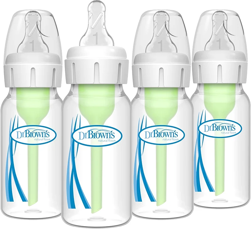 Dr. Brown's Natural Flow Anti-Colic Options+ Narrow Baby Bottle — image 2