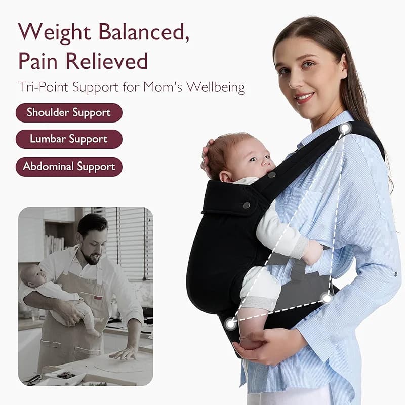 Momcozy Baby Carrier - Ergonomic — image 2