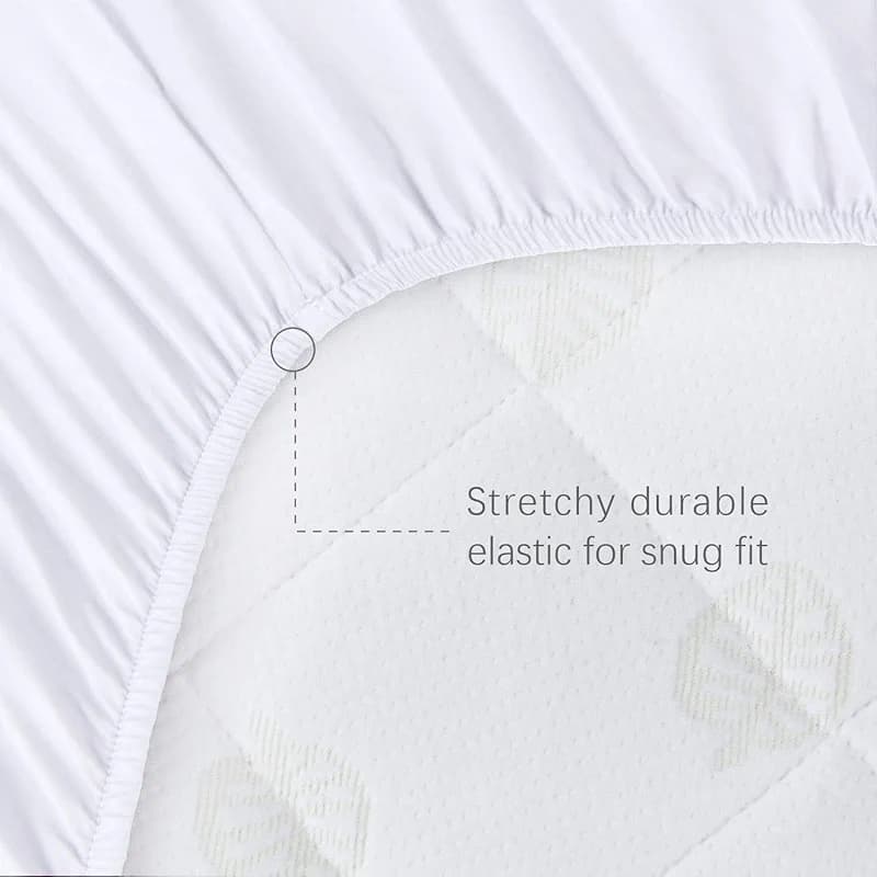 Waterproof Bassinet Mattress Pad Cover Compatible with SNOO Smart Sleeper — image 5