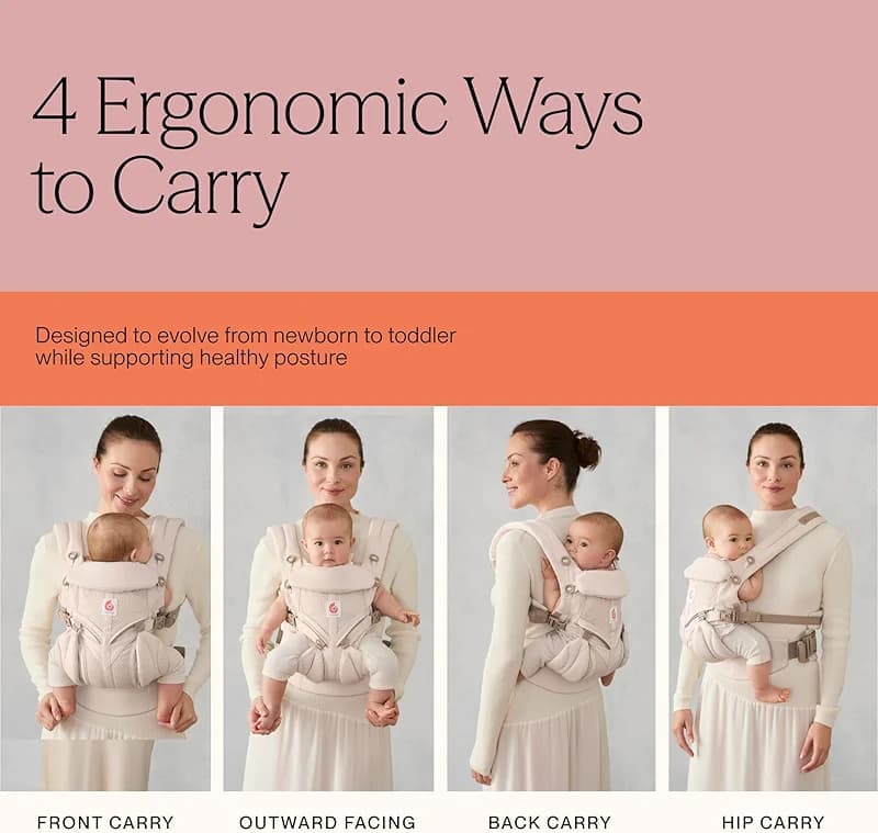 Ergobaby Omni Classic Baby Carrier for Newborn to Toddlers 0-48 Months — image 3