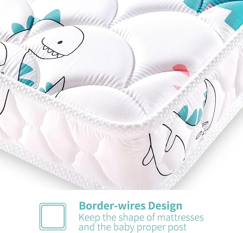 Letmxiu Premium 5" Crib Mattress and Toddler Mattress