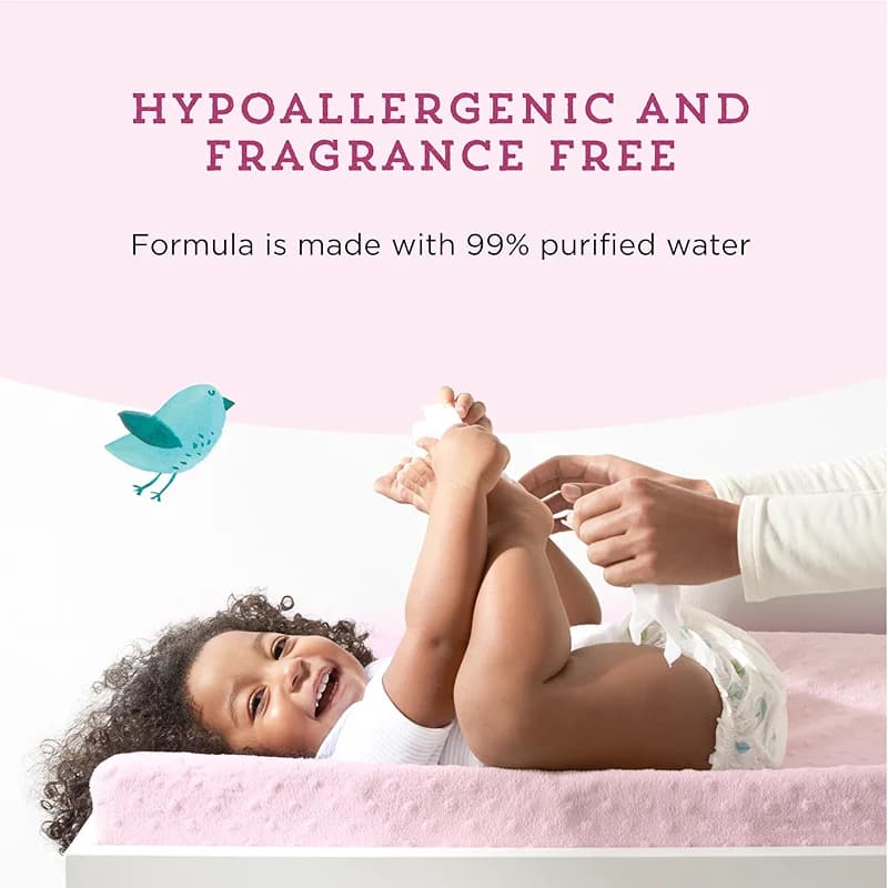 Amazon Brand - Mama Bear 99% Water Baby Wipes — image 4