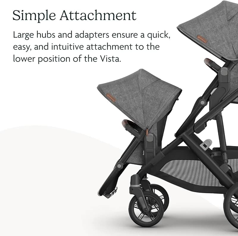 UPPAbaby RumbleSeat V3 Second Lower Seat - Compatible with Vista V2 and — image 6