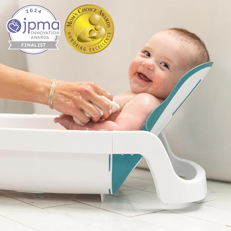 The First Years 4-in-1 Reclining Baby Bathtub – Grows-with-Baby Adjustable — image 3