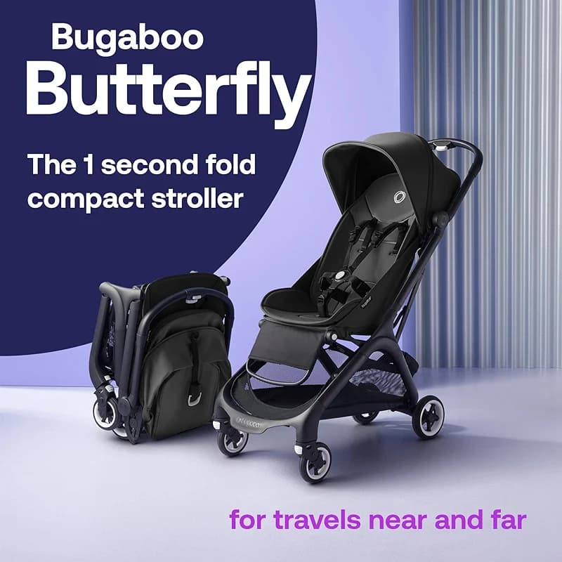 Bugaboo Butterfly - 1 Second Fold Ultra-Compact Stroller - Lightweight & — image 5