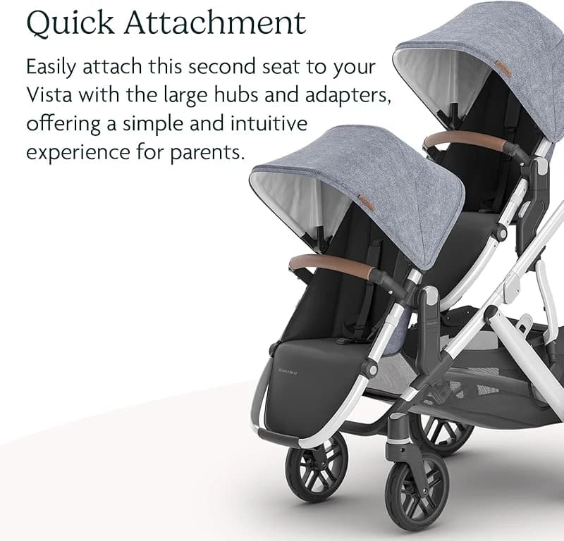 UPPAbaby RumbleSeat V2+ Second Lower Seat/Compatible with Vista V2 and — image 5