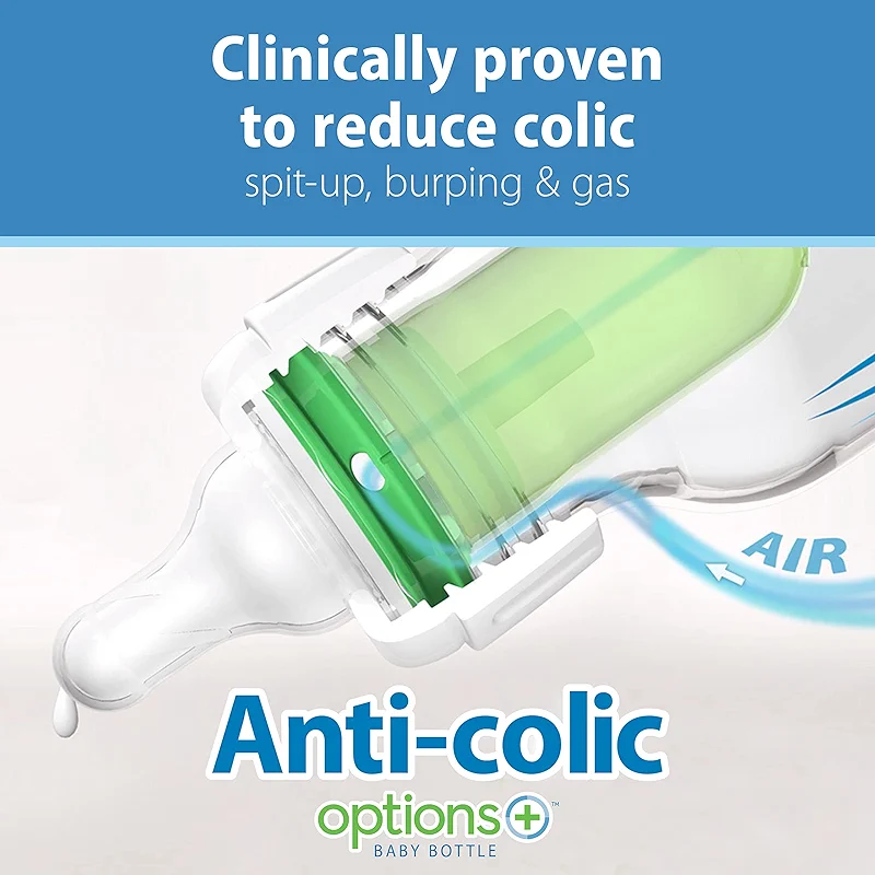 Dr. Brown's Anti-Colic Baby Feeding Set with Slow Flow Nipples — image 4