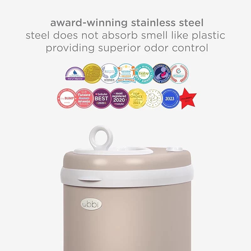 Ubbi Stainless Steel Diaper Pail — image 3