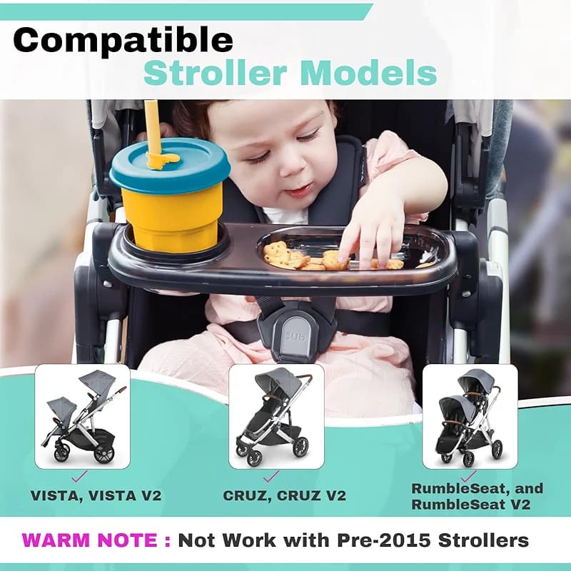 Snack Tray Fits for UPPAbaby Vista/Vista V2/Vista V3/Cruz/Cruz V2/ — image 3