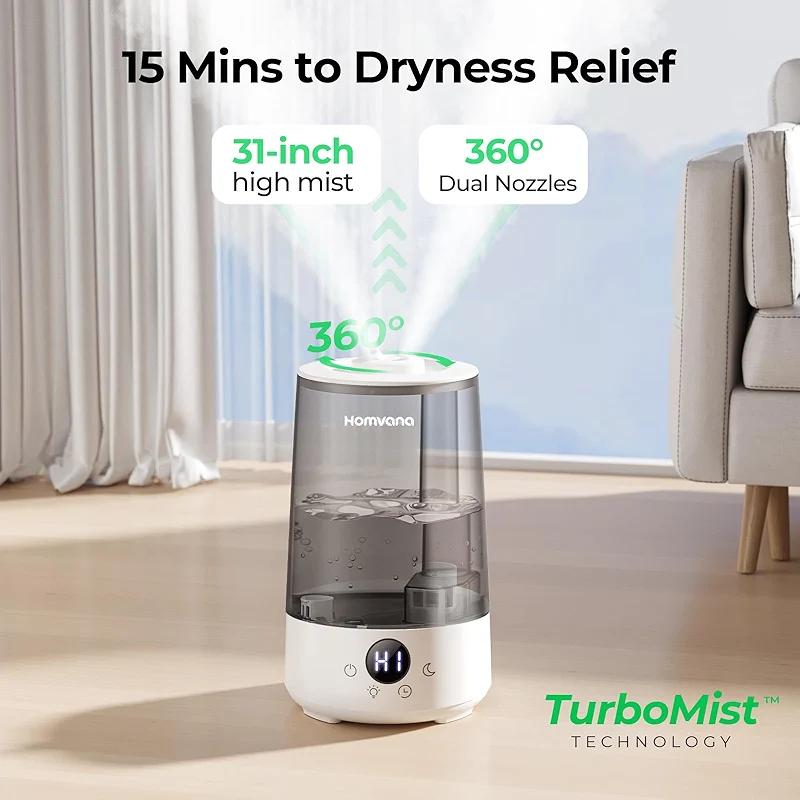 Homvana Humidifiers for Bedroom Home — image 3