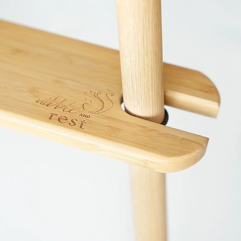 Nibble and Rest Woodsi Footsi Highchair Footrest for IKEA Antilop — image 4