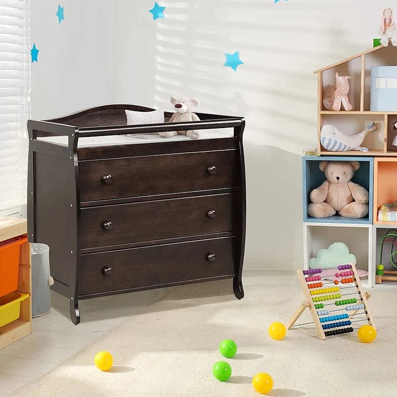Costzon 3-Drawer Changing Table — image 5