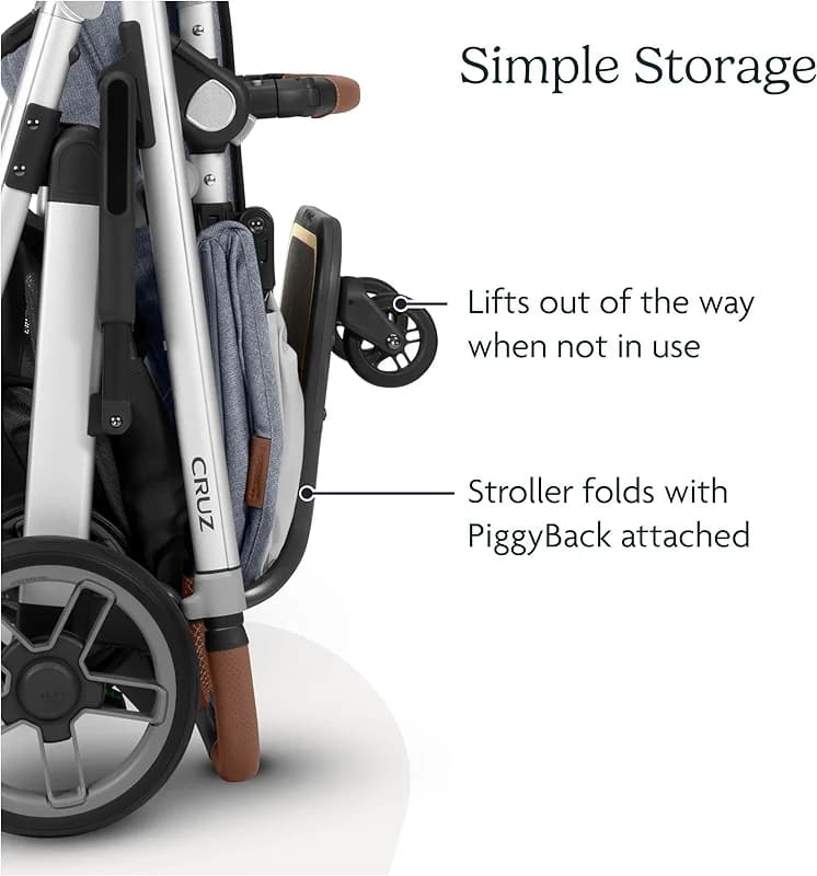 UPPAbaby PiggyBack Ride-Along Board for Cruz V2 and V3 / Quick Attachment — image 3