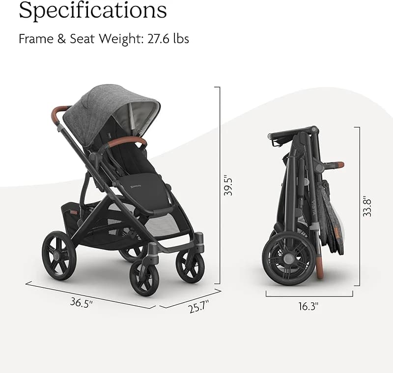 UPPAbaby Vista V3 Convertible Single-to-Double Stroller for Baby & Toddler — image 3