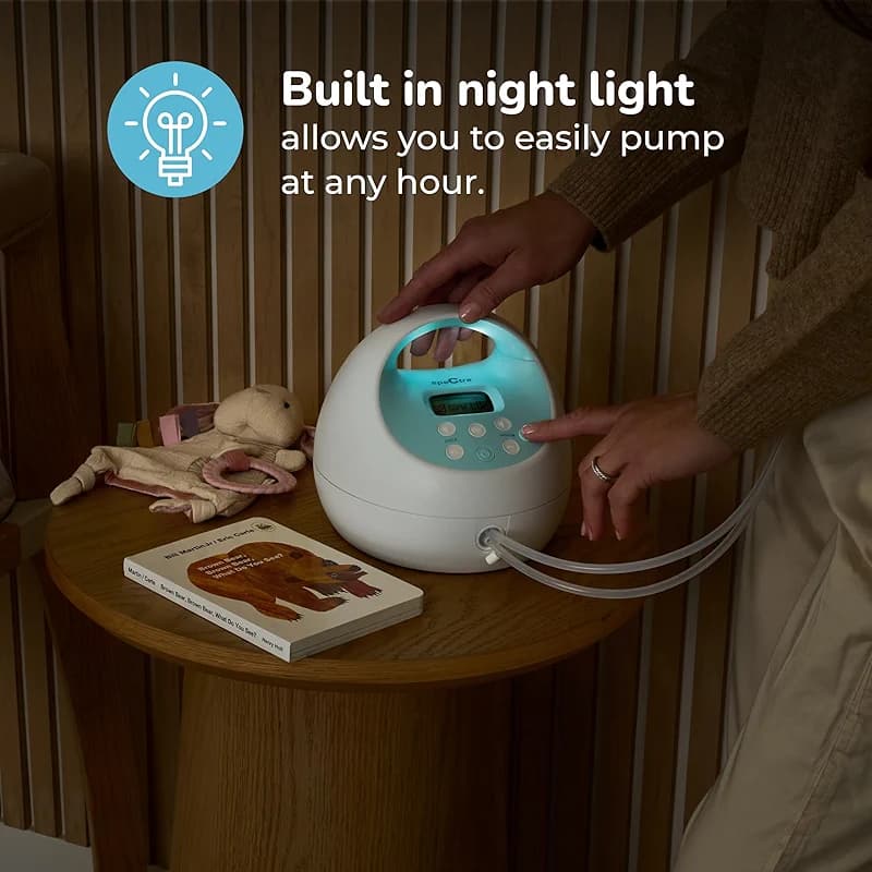 SPECTRA Baby S1 Plus Premier Rechargeable Breast Pump with Grey Tote — image 8