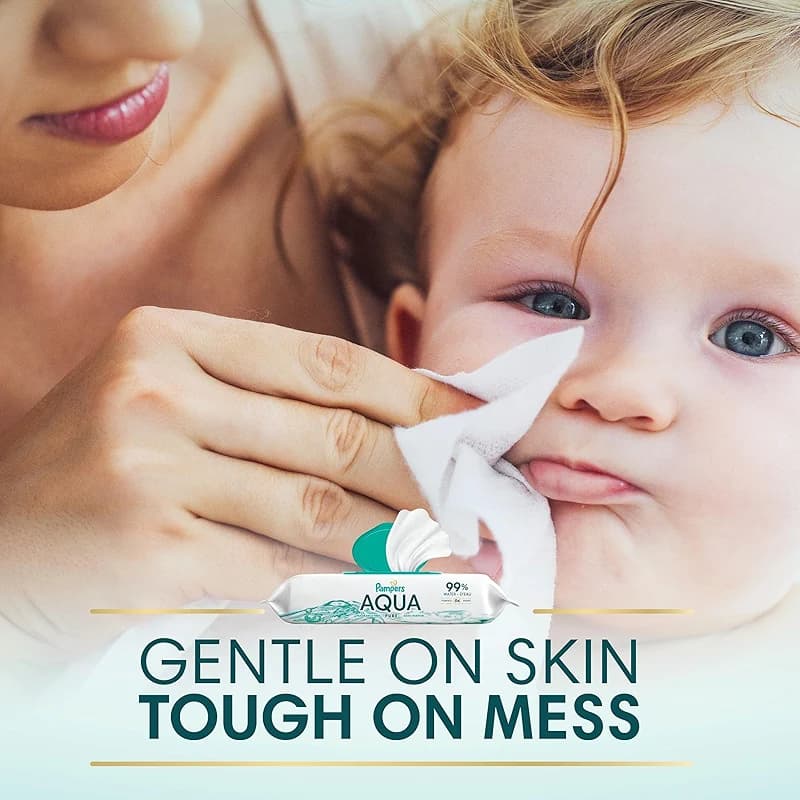 Pampers Aqua Pure Baby Wipes — image 7
