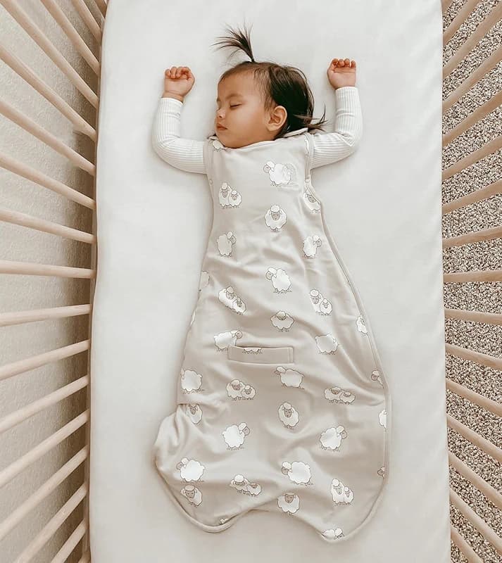 Woolino Merino Wool & Organic Cotton Baby Sleep Sack 2-24 Months – — image 7