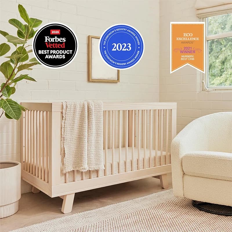 babyletto Hudson 3-in-1 Convertible Baby Crib - GREENGUARD Gold Certified — image 5