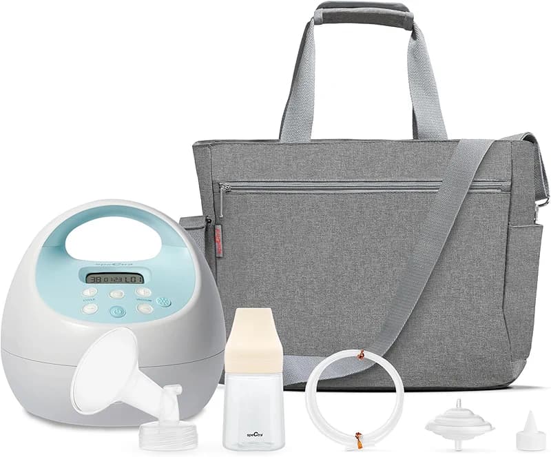 SPECTRA Baby S1 Plus Premier Rechargeable Breast Pump with Grey Tote — image 4