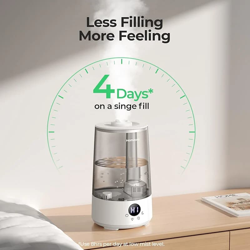 Homvana Humidifiers for Bedroom Home