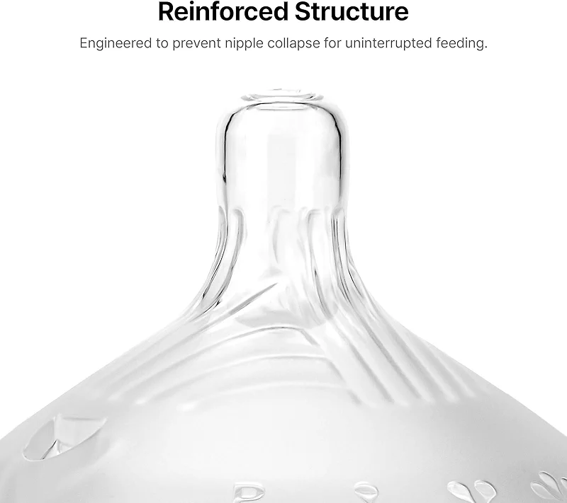 Silicone Baby Bottles Anti Colic Feeding Bundle – Comotomo Gen 2 8oz Baby