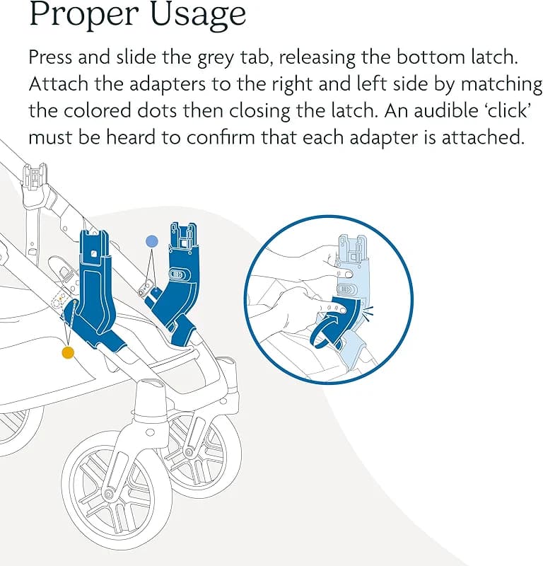 UPPAbaby Lower Adapter for Vista
